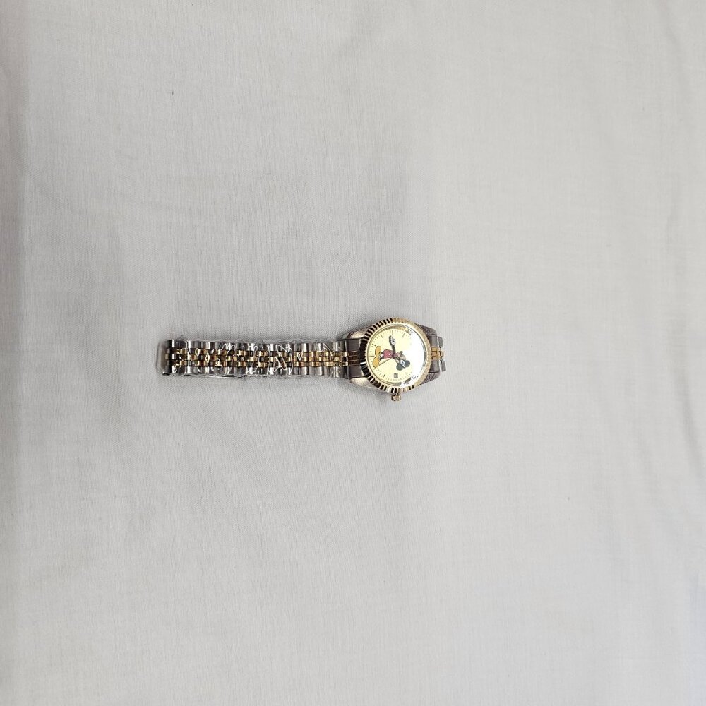 Disney Mickey Mouse Watch womens by watch factory p234-2657-4 18225 metal - Picture 6 of 10